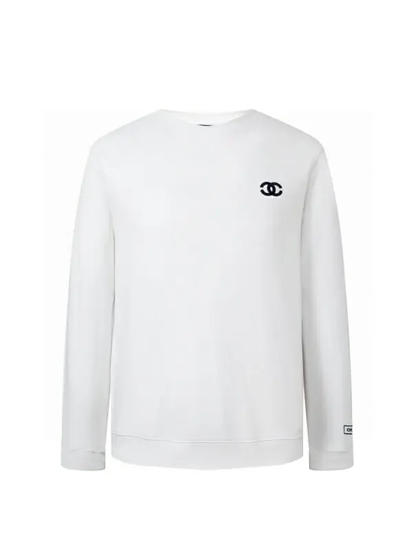 chanel sweatshirt manches longues pour unisexe s_1265ab6